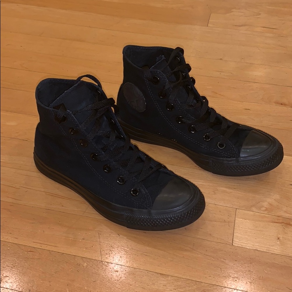 Black High Top Converse